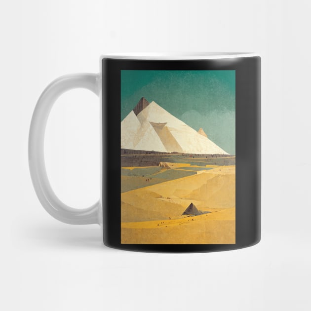 Ancient Giza by deificusArt